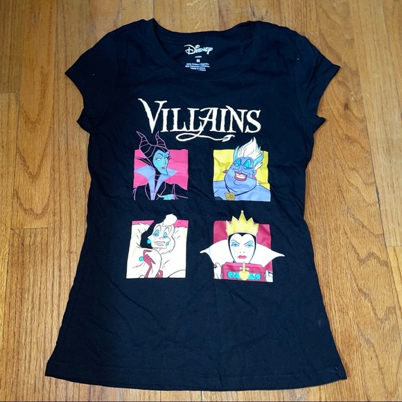 Nwot Disney villains T-shirt/ graphic tee - Picture 2 of 6